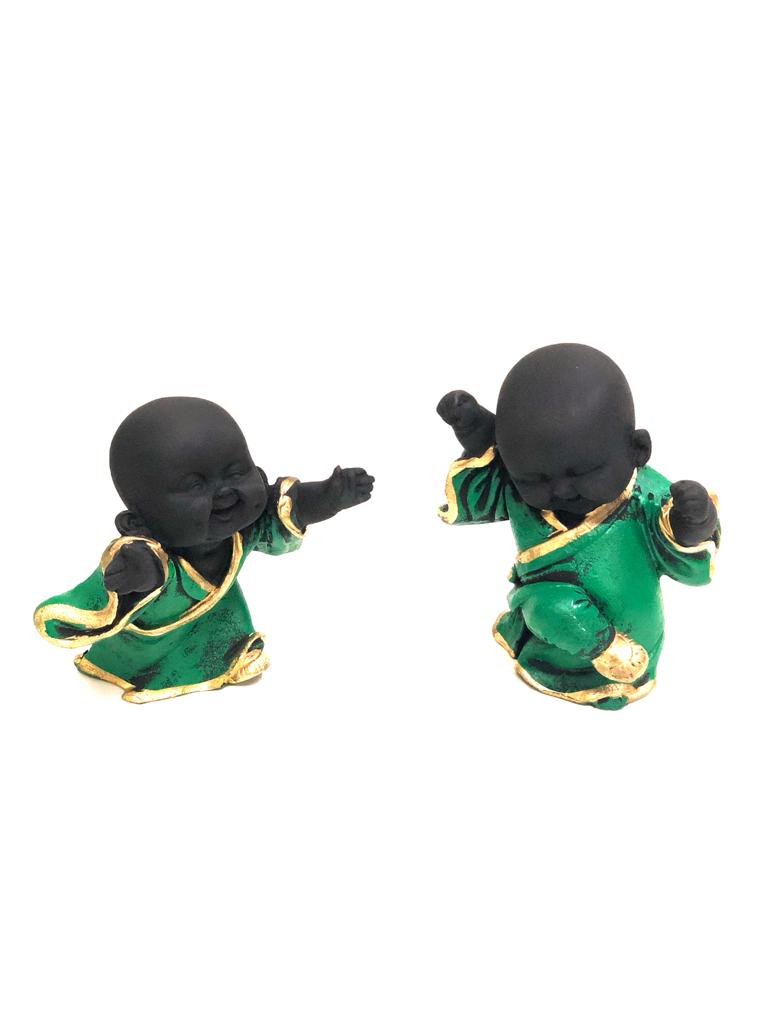 Baby Cute Monks Bring Them Home To Spread Happiness Set Of 2 By Tamrapatra