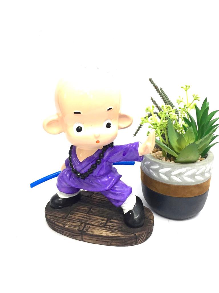 Kids Shaolin Style Adorable Home Décor Elegant Modern Display Tamrapatra