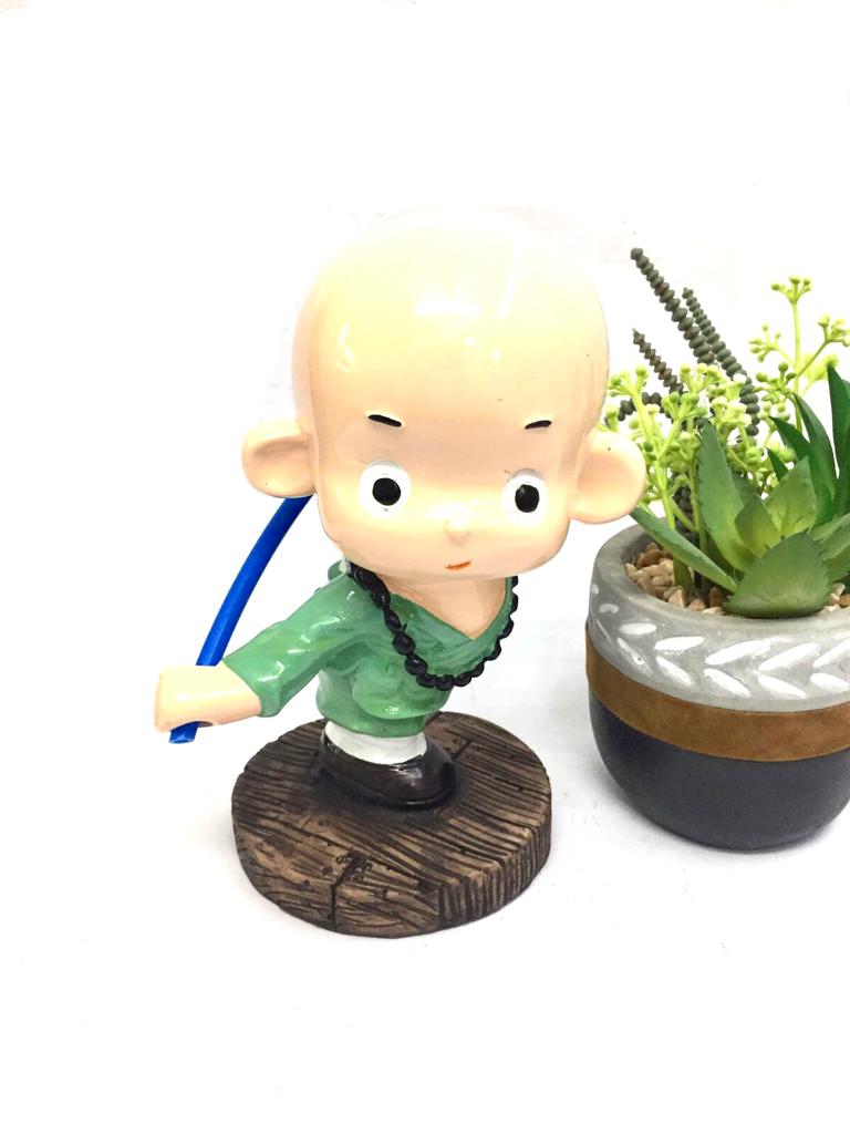 Kids Shaolin Style Adorable Home Décor Elegant Modern Display Tamrapatra