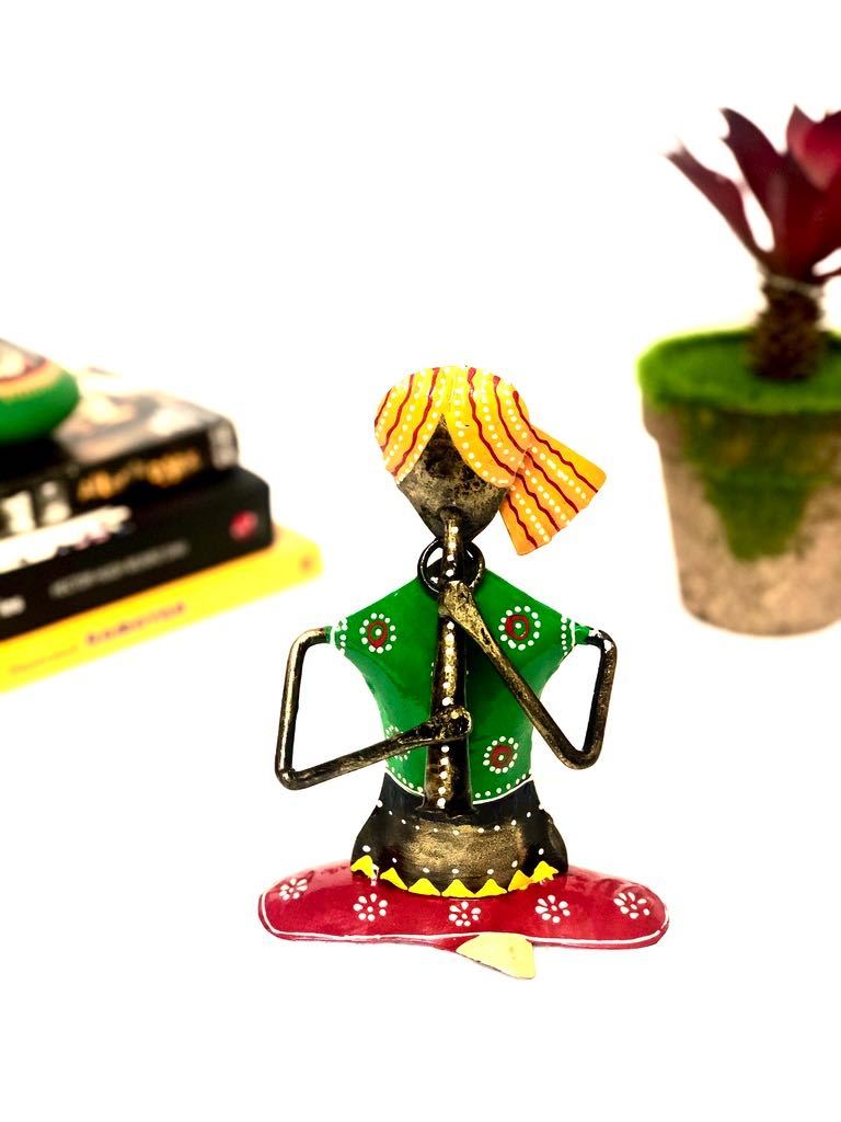 Musician Exhibit Turban Style Traditional Instruments Tamrapatra - Tamrapatra