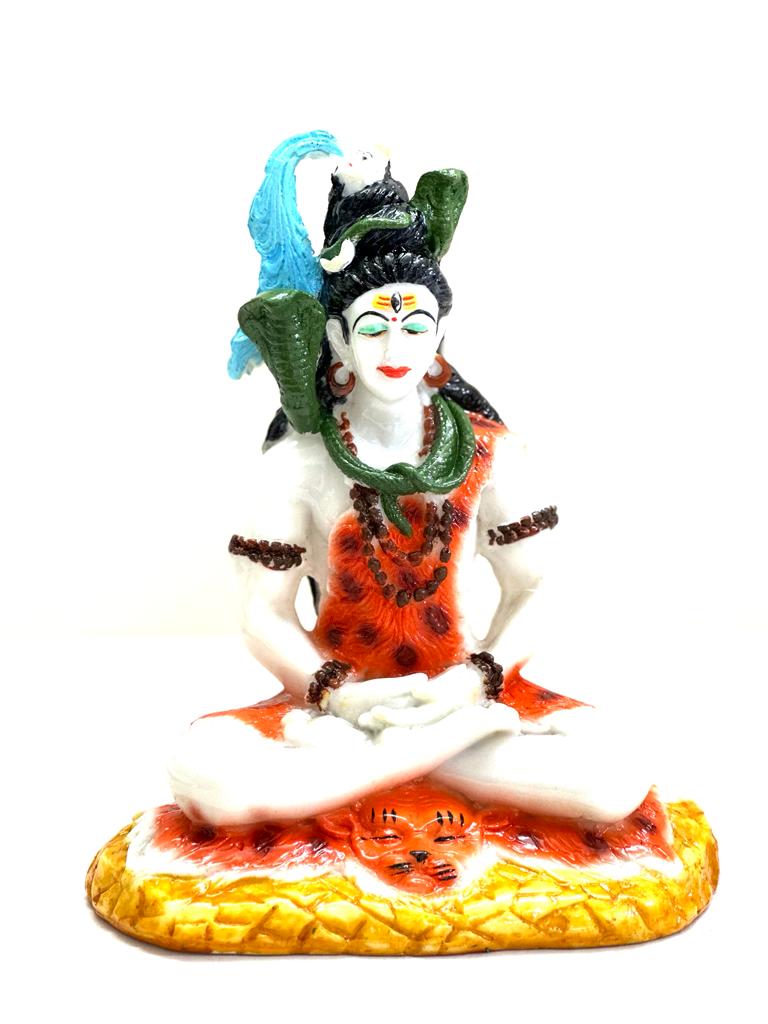 Shiva Statue Devotional Theme Spiritual Statues Masterpiece From Tamrapatra