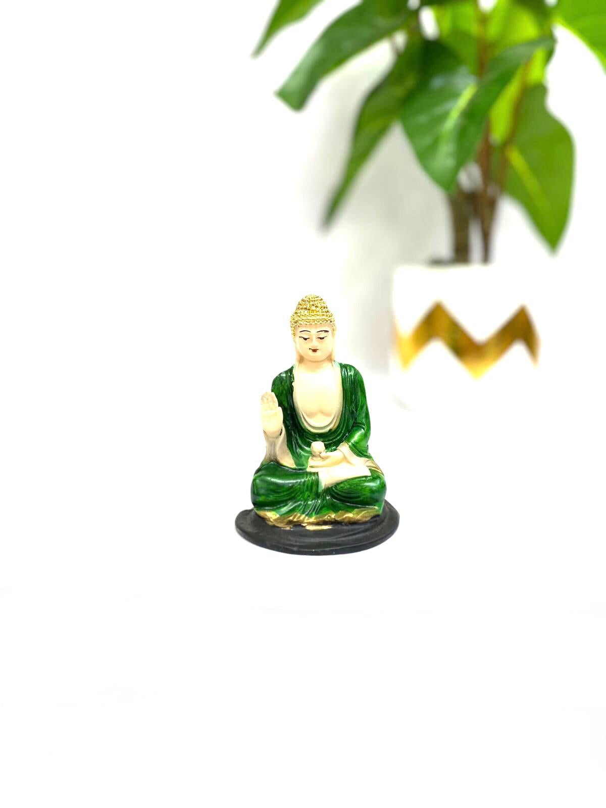 Spiritual Buddha Showpiece Decorous Artefacts Designers Gifting's Tamrapatra