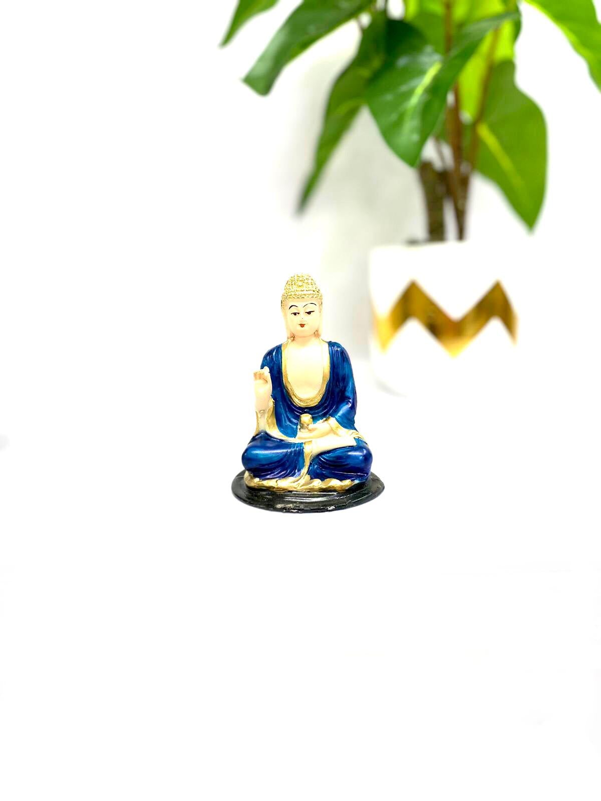 Spiritual Buddha Showpiece Decorous Artefacts Designers Gifting's Tamrapatra