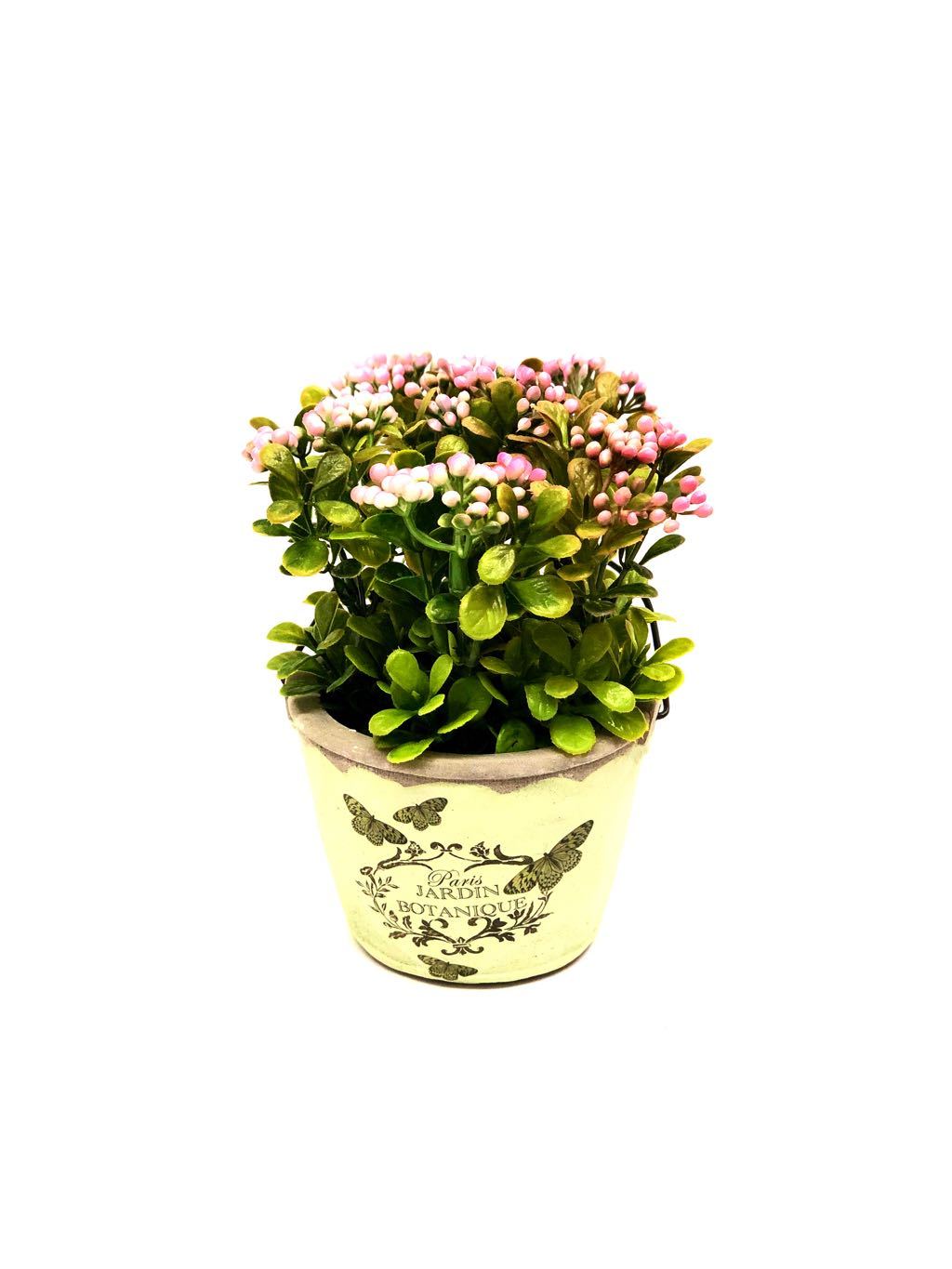 Bucket Style Artificial Tropical Plant Style In Various Shades Tamrapatra