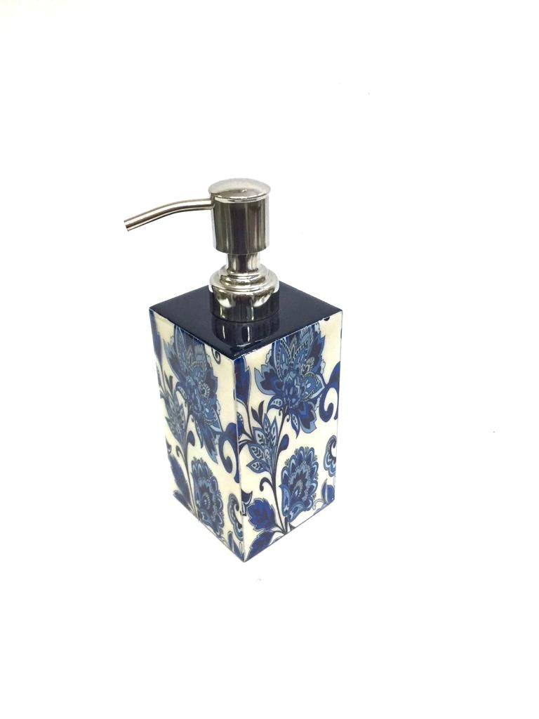 Laminated Wooden Soap Dispensers In Various Designer Artwork Tamrapatra