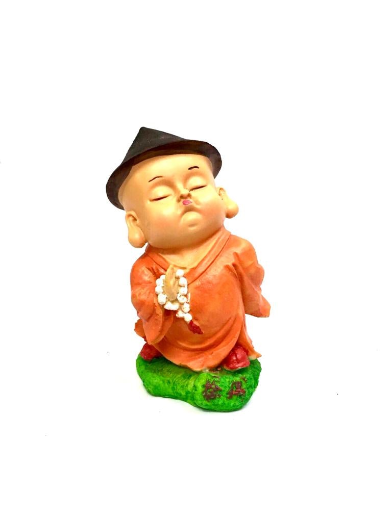 Designer Spiritual Monks Orange Designed To Suit Every Corner From Tamrapatra