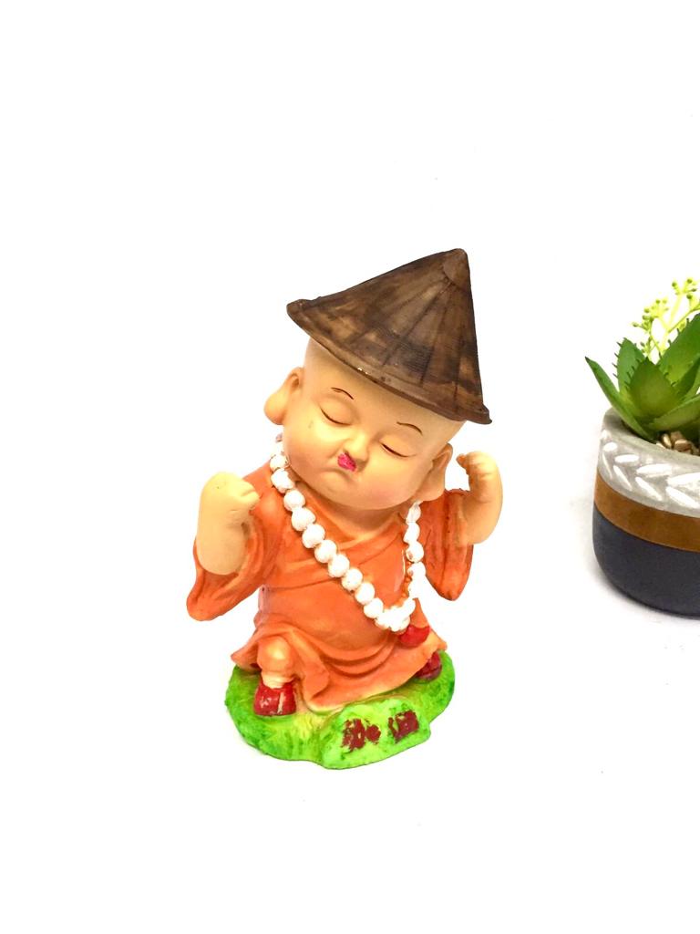 Designer Spiritual Monks Orange Designed To Suit Every Corner From Tamrapatra