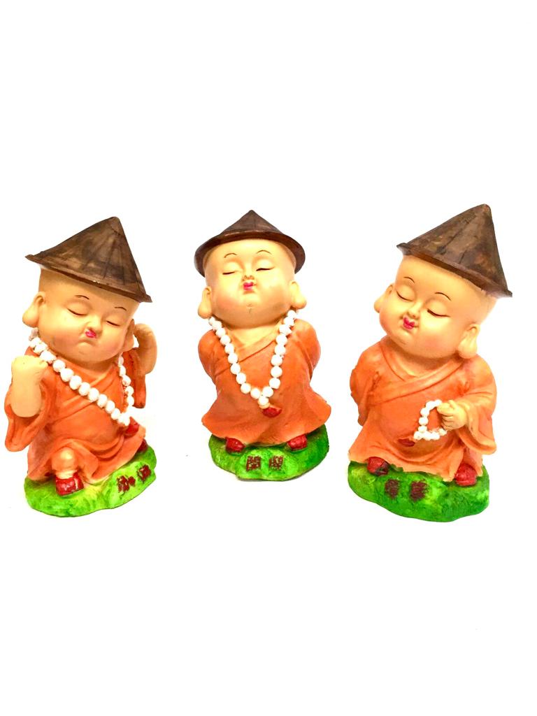 Designer Spiritual Monks Orange Designed To Suit Every Corner From Tamrapatra