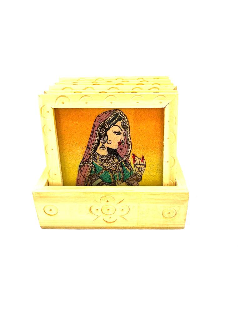 Get This Exclusive Designer Tea Coaster To Keep Your Surface Clean By Tamrapatra