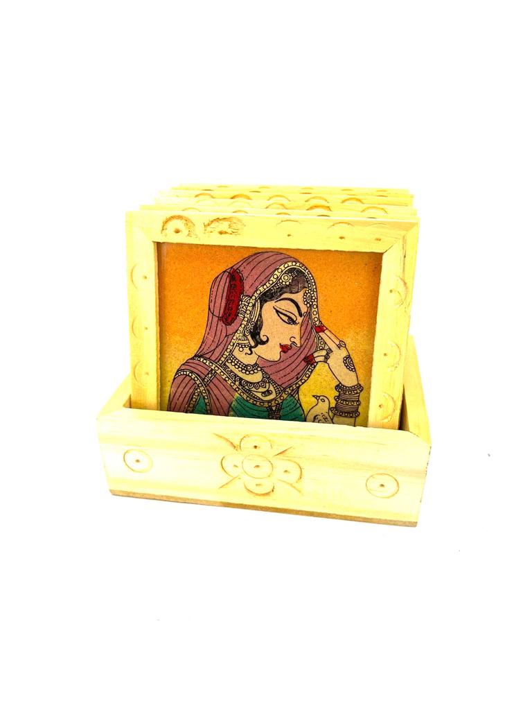 Get This Exclusive Designer Tea Coaster To Keep Your Surface Clean By Tamrapatra