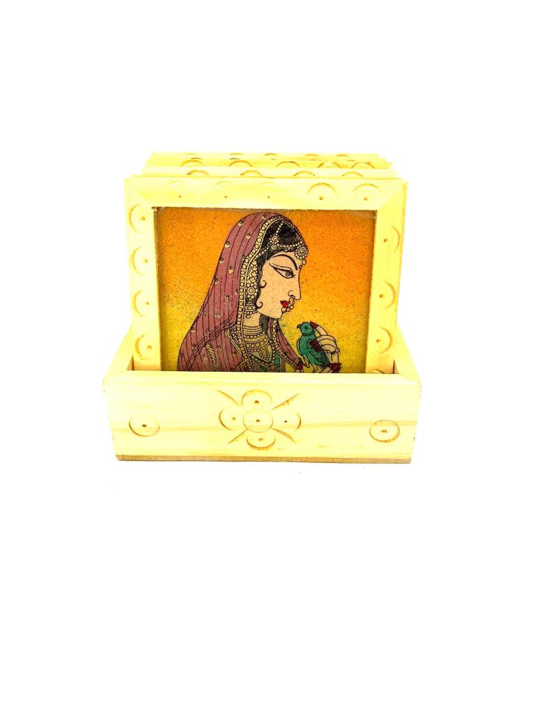 Get This Exclusive Designer Tea Coaster To Keep Your Surface Clean By Tamrapatra