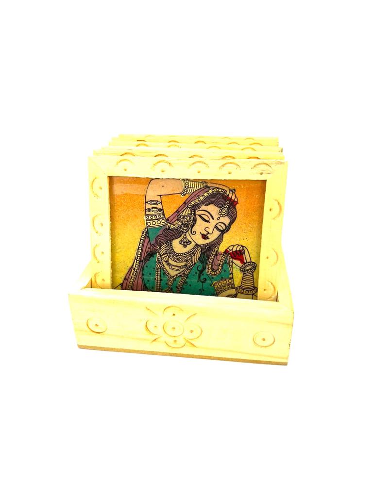 Get This Exclusive Designer Tea Coaster To Keep Your Surface Clean By Tamrapatra