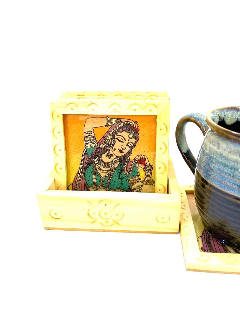 Get This Exclusive Designer Tea Coaster To Keep Your Surface Clean By Tamrapatra