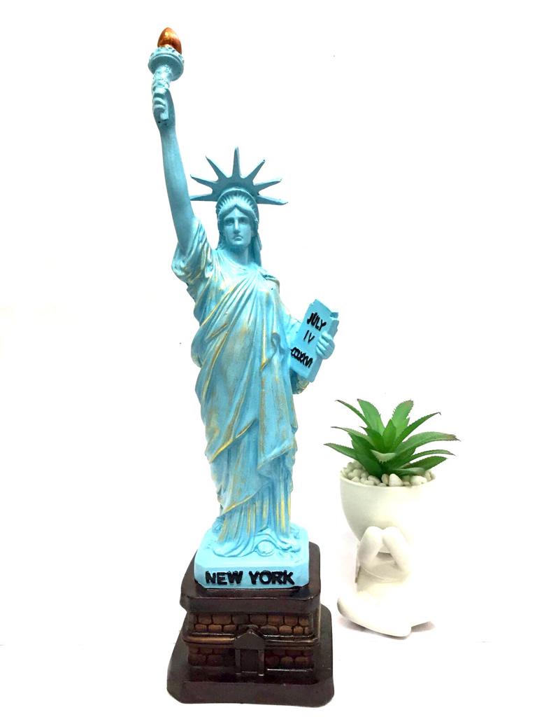 Statue Of Liberty Showpiece Modern Lifestyle Art Resin Décor From Tamrapatra