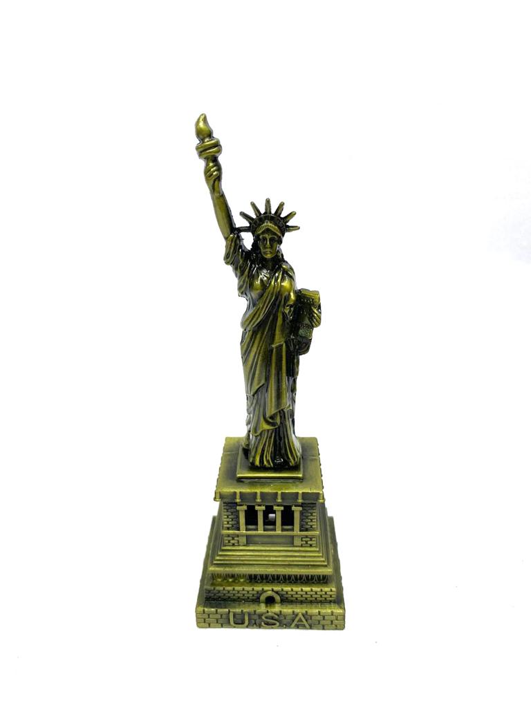 Statue Of Unity Solid Metal Monument Sculpture Souvenir Showpiece By Tamrapatra