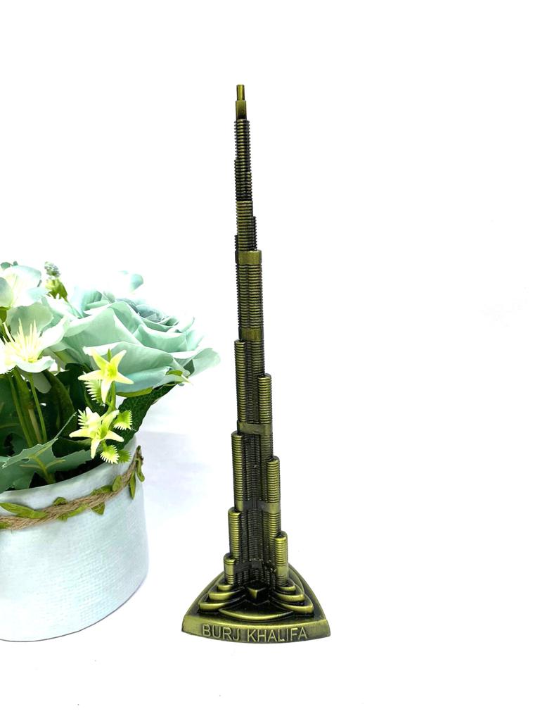 Burj Khalifa Monument Metal Exclusive Décor Collectible Souvenir From Tamrapatra