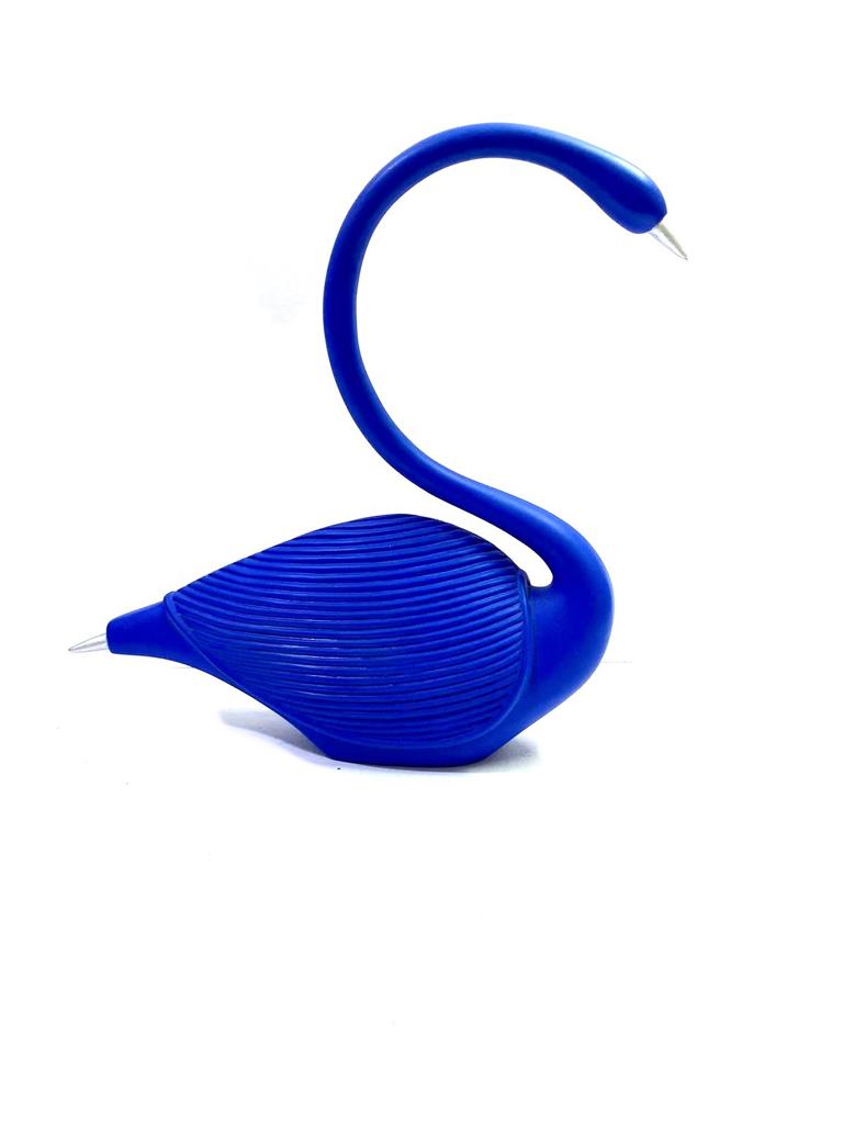 Swan Pair Set Of 2 Modern Pair Graceful Pair Of Birds Resin Art From Tamrapatra