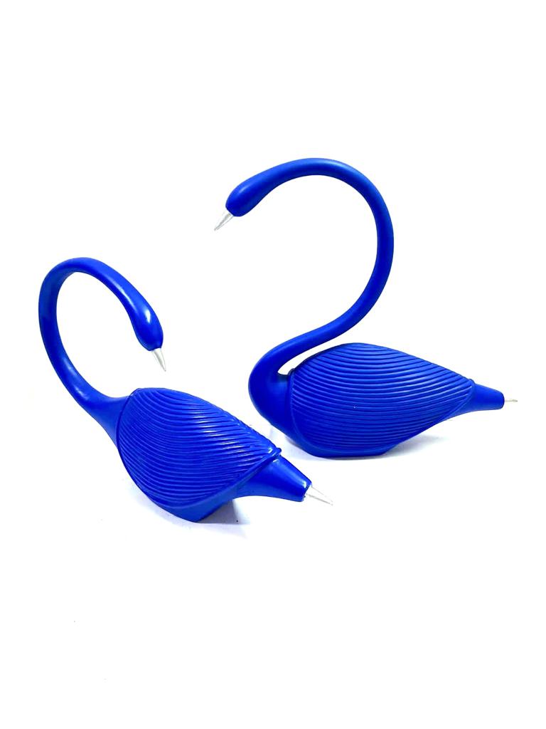 Swan Pair Set Of 2 Modern Pair Graceful Pair Of Birds Resin Art From Tamrapatra