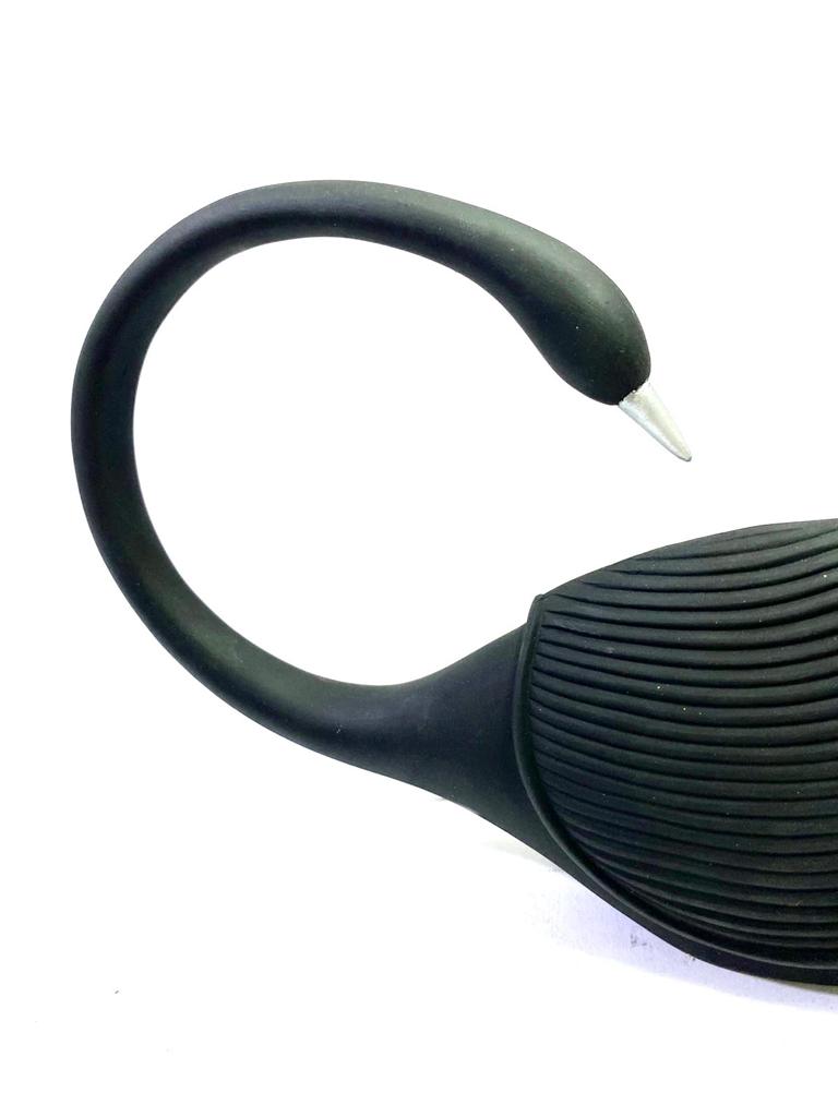 Swan Pair Set Of 2 Modern Pair Graceful Pair Of Birds Resin Art From Tamrapatra