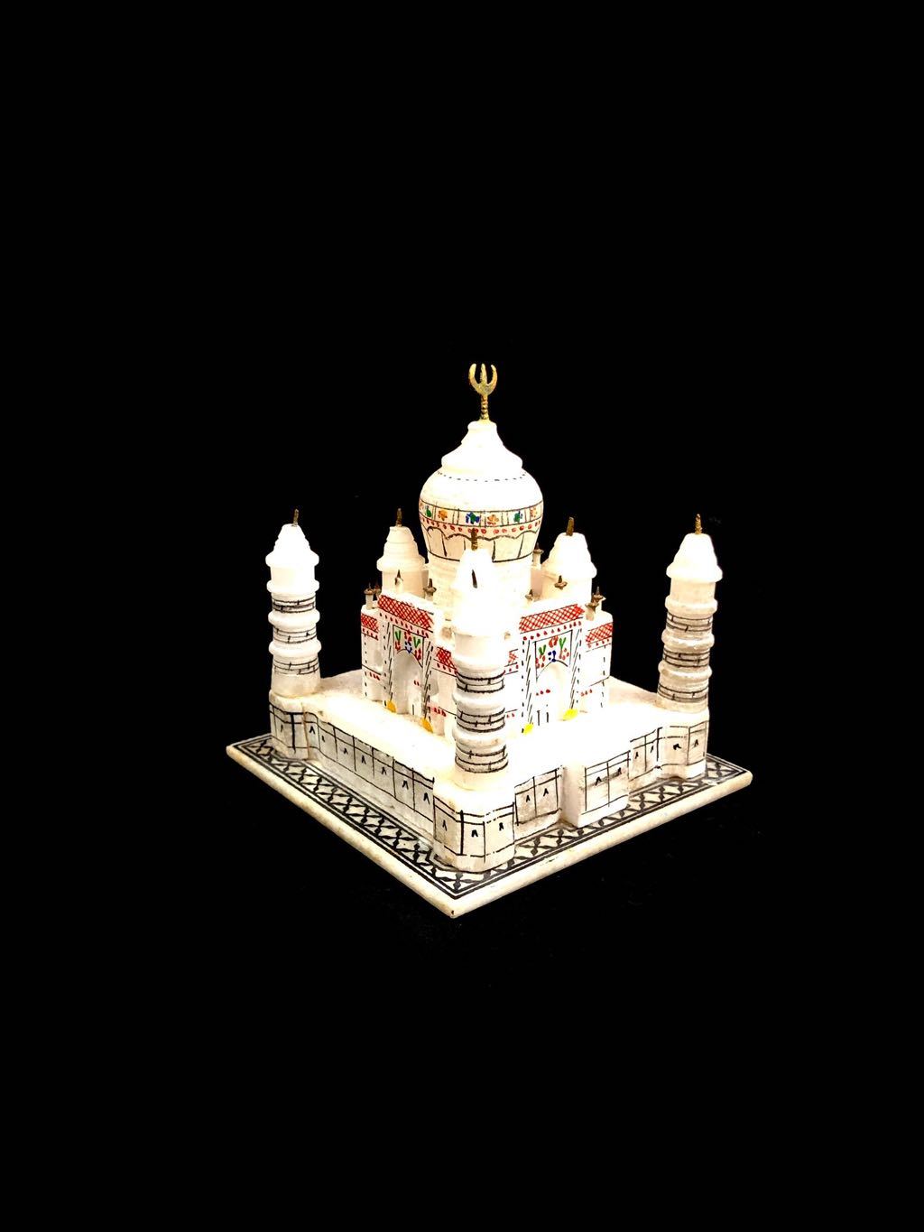 Taj Mahal Marble Wonders Of World In Various Size Available Tamrapatra