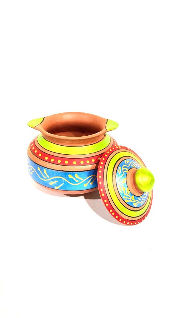 Earthenware Cooking Utensils Tameda Hand Painted New Arrivals From Tamrapatra