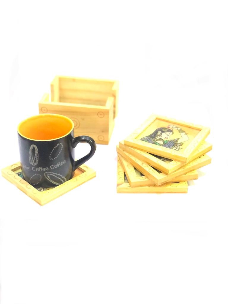 Get This Exclusive Designer Tea Coaster To Keep Your Surface Clean By Tamrapatra