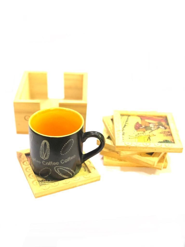 Get This Exclusive Designer Tea Coaster To Keep Your Surface Clean By Tamrapatra