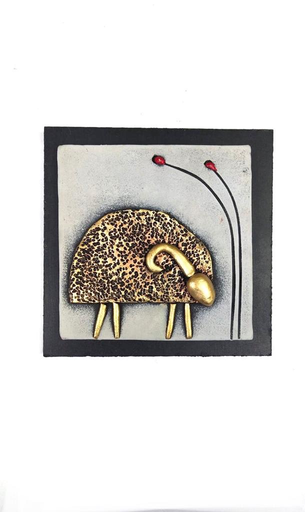 Animal Designs Handcrafted Terracotta Plates Beautiful Creations By Tamrapatra