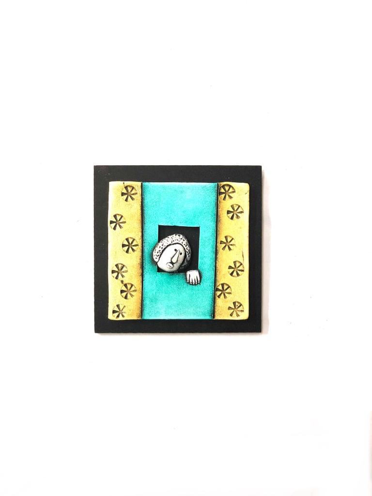 Quirky Faces Peeping Out From Windows Modern House Interiors By Tamrapatra