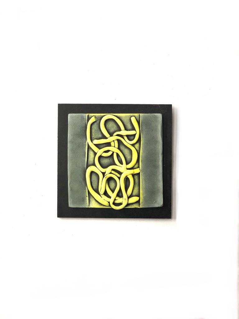Nature Inspired Terracotta Square Plates Designed To Be Eccentric By Tamrapatra