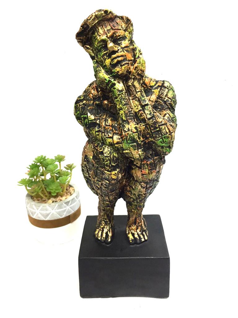 Textured Thinking Man Series Modern Home & Office Décor From Tamrapatra