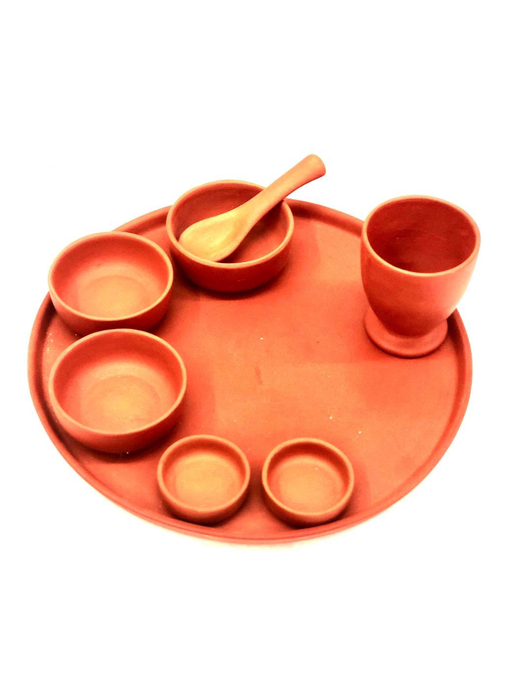 Exclusive Lunch & Dinner Thali For Home Use Perfect Gifting Tamrapatra - Tamrapatra