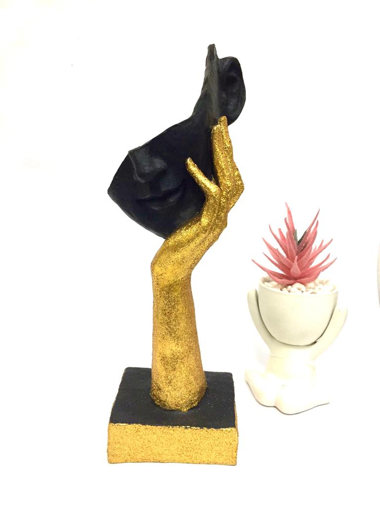 Sculpture Man Hand Series Interior Expert's Choice Available At Tamrapatra