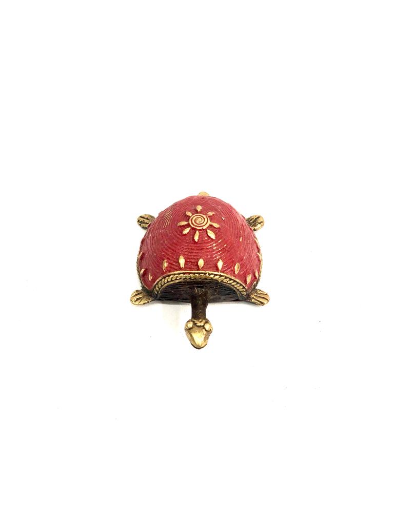 Tortoise Lost Wax Brass Art & Crafts Handmade By Indian Artisans Tamrapatra