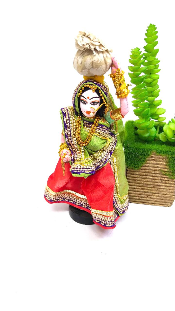 Traditional Cloth Dolls Indian Handcrafted Souvenir Home Décor Gifts Tamrapatra