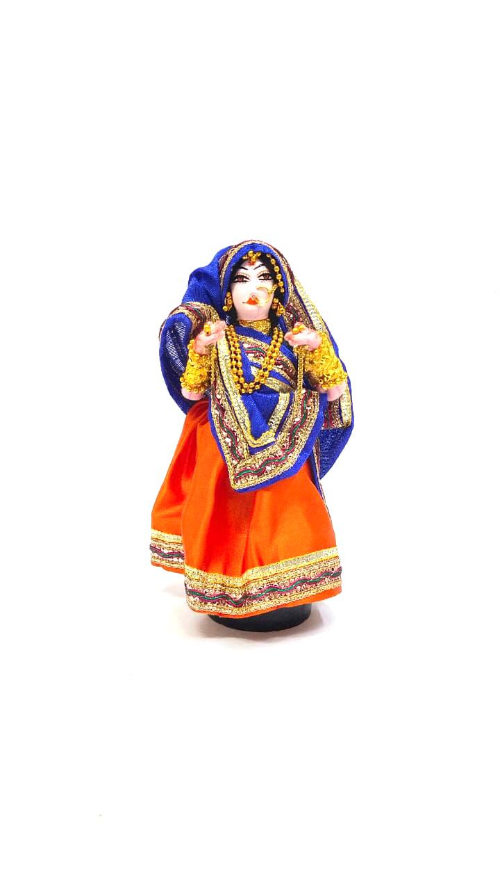 Handcrafted Traditional Outfit Dolls Beautiful Fancy Souvenir Creations Tamrapatra