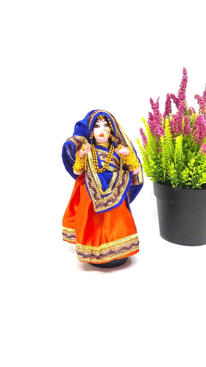 Handcrafted Traditional Outfit Dolls Beautiful Fancy Souvenir Creations Tamrapatra
