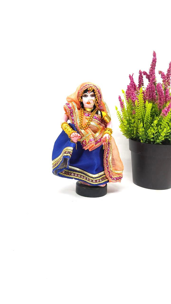 Handcrafted Traditional Outfit Dolls Beautiful Fancy Souvenir Creations Tamrapatra