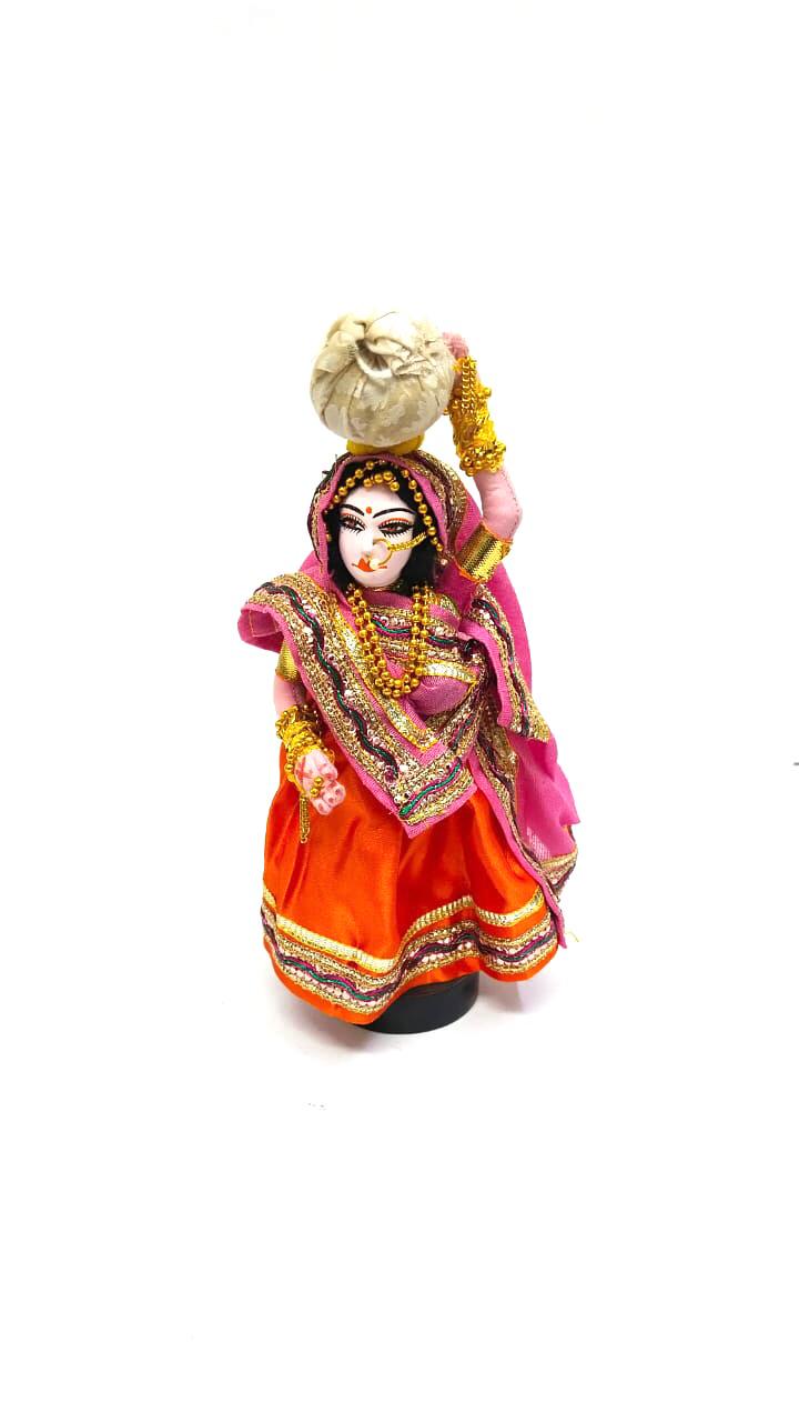 Traditional Cloth Dolls Indian Handcrafted Souvenir Home Décor Gifts Tamrapatra