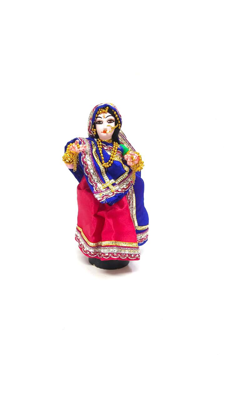 Handcrafted Traditional Outfit Dolls Beautiful Fancy Souvenir Creations Tamrapatra