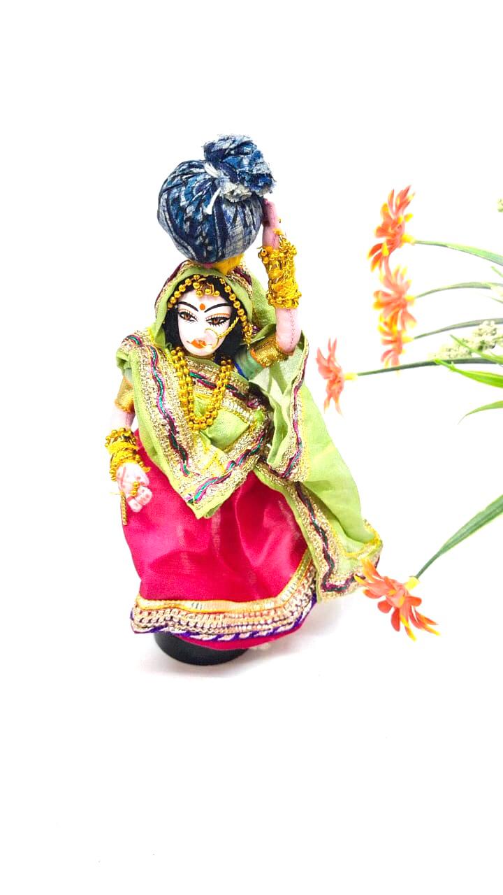 Traditional Cloth Dolls Indian Handcrafted Souvenir Home Décor Gifts Tamrapatra