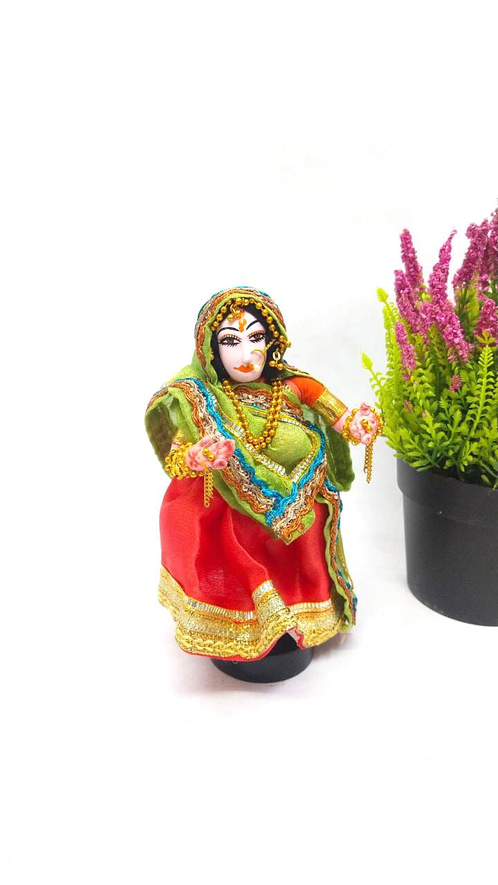 Handcrafted Traditional Outfit Dolls Beautiful Fancy Souvenir Creations Tamrapatra