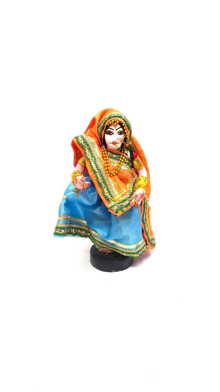 Handcrafted Traditional Outfit Dolls Beautiful Fancy Souvenir Creations Tamrapatra