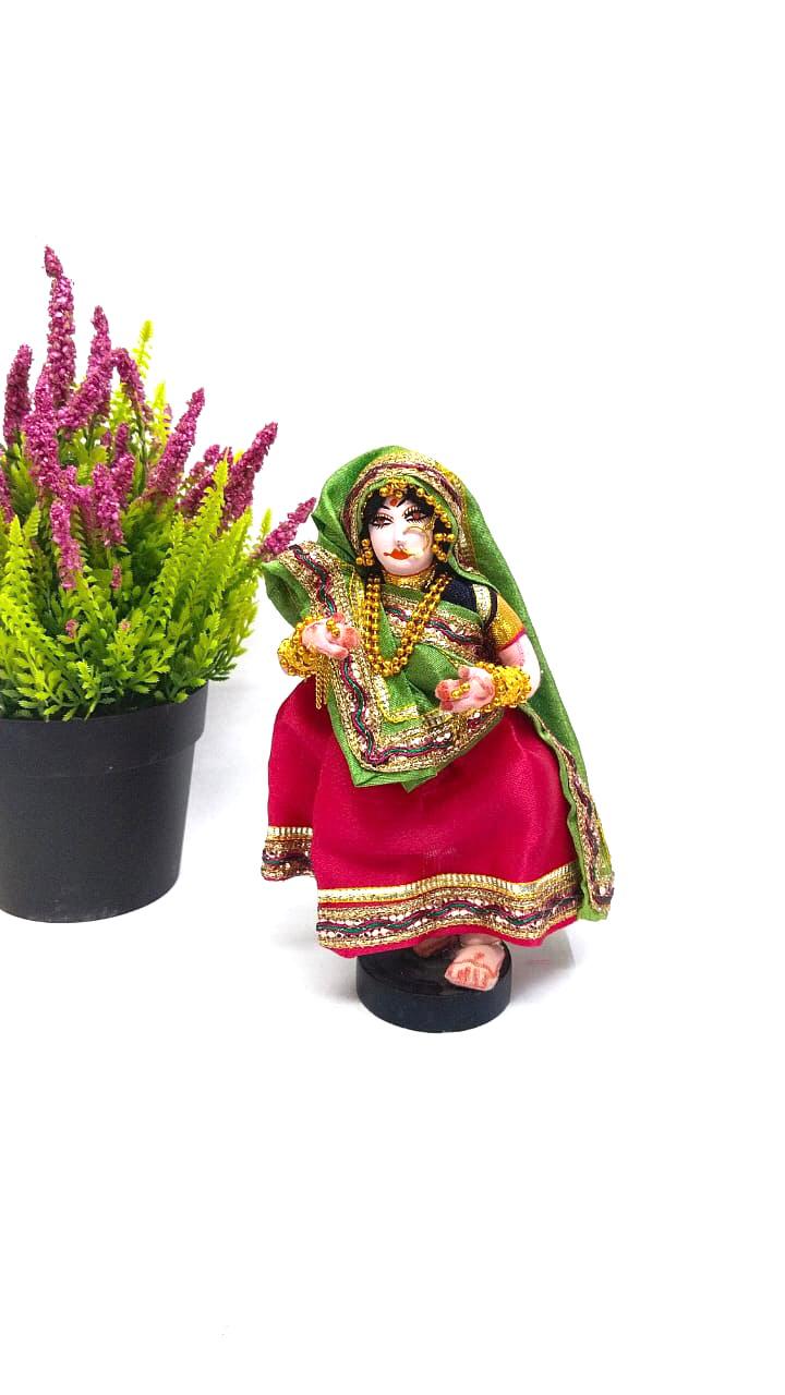 Handcrafted Traditional Outfit Dolls Beautiful Fancy Souvenir Creations Tamrapatra