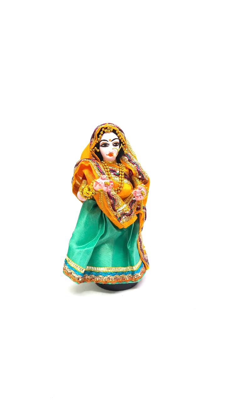 Handcrafted Traditional Outfit Dolls Beautiful Fancy Souvenir Creations Tamrapatra