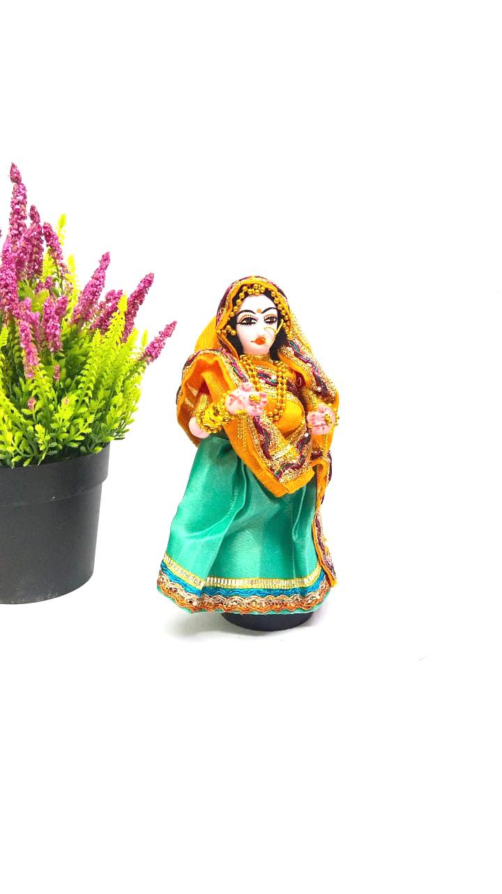 Handcrafted Traditional Outfit Dolls Beautiful Fancy Souvenir Creations Tamrapatra