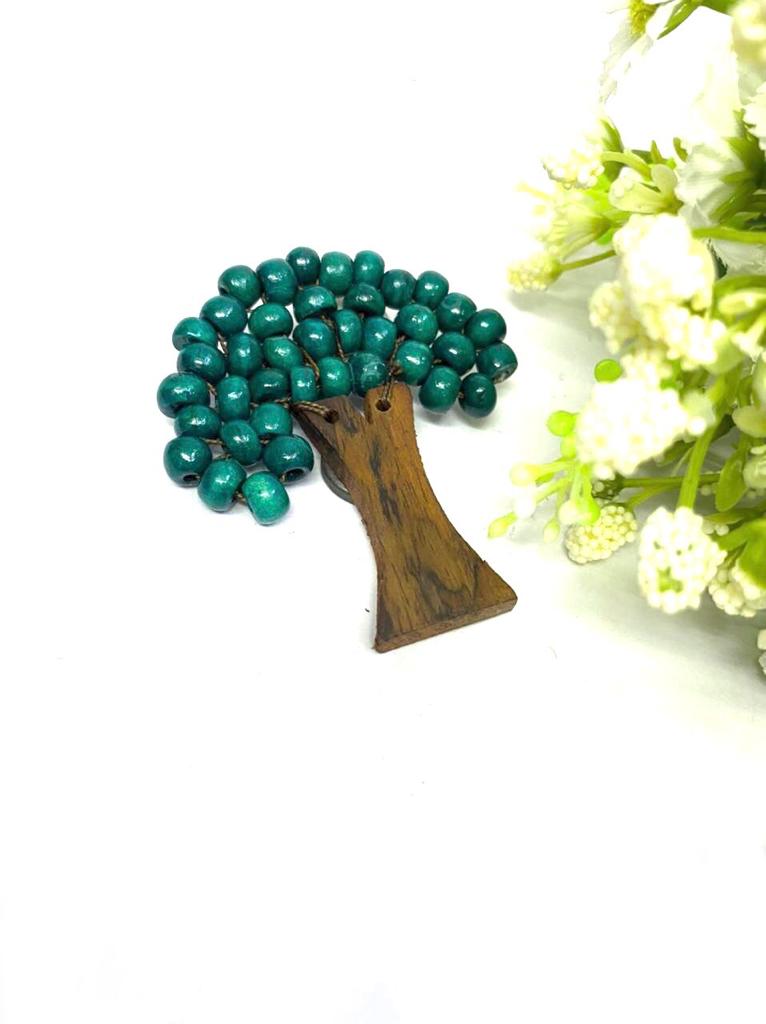 Beautiful Wooden Tree Exclusive Range Of Fridge Magnets Available Tamrapatra