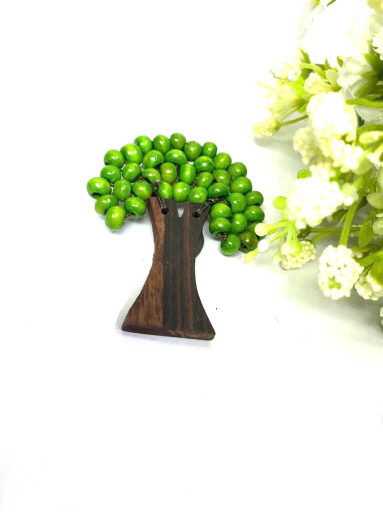 Beautiful Wooden Tree Exclusive Range Of Fridge Magnets Available Tamrapatra