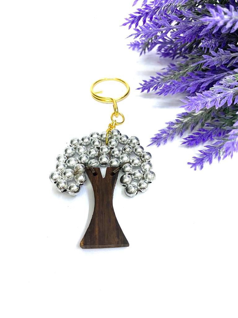 Tree Wooden Keychains Exclusive Crafts Exciting Shades Collection Tamrapatra