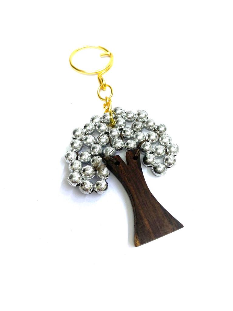 Tree Wooden Keychains Exclusive Crafts Exciting Shades Collection Tamrapatra